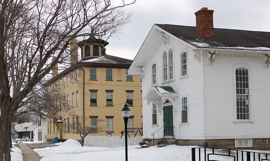 day hall & historic bacon